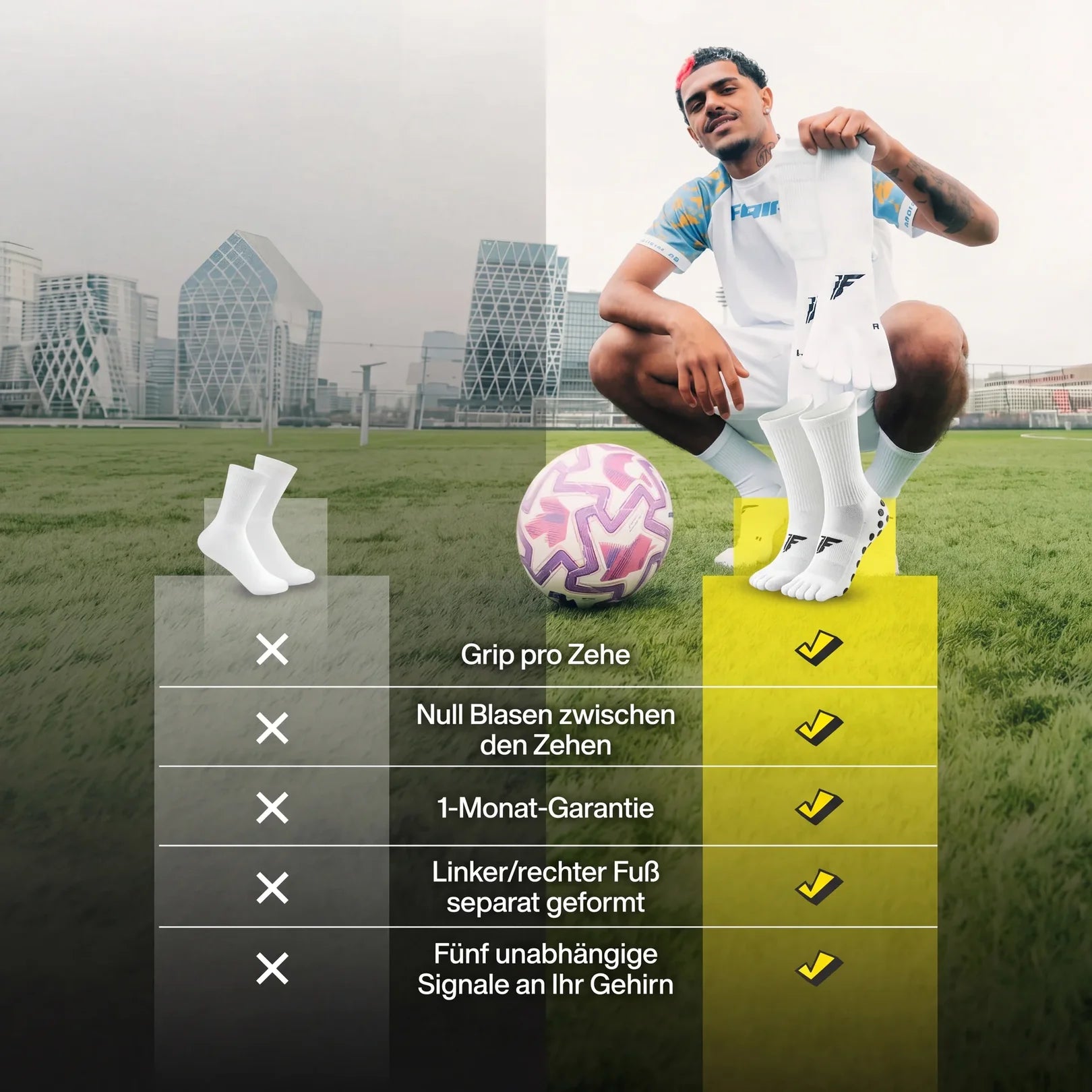 Jiyu Grip Socken